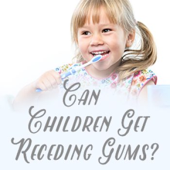 Salt Lake City dentist, Dr. Brickey at Natural Smiles Dentistry discusses possible causes for receding gums in children and how they can be treated.