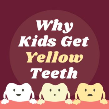 Salt Lake City dentist, Dr. Brickey at Natural Smiles Dentistry discusses reasons that children’s teeth turn yellow and what can be done to prevent or treat the problem.